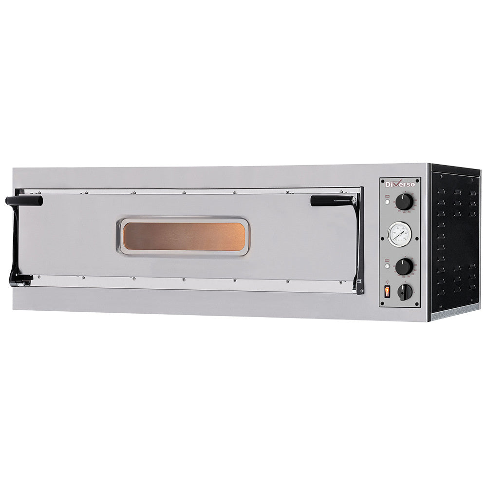 Elektrische oven 3 pizza's diam. 350mm, 1 kamer