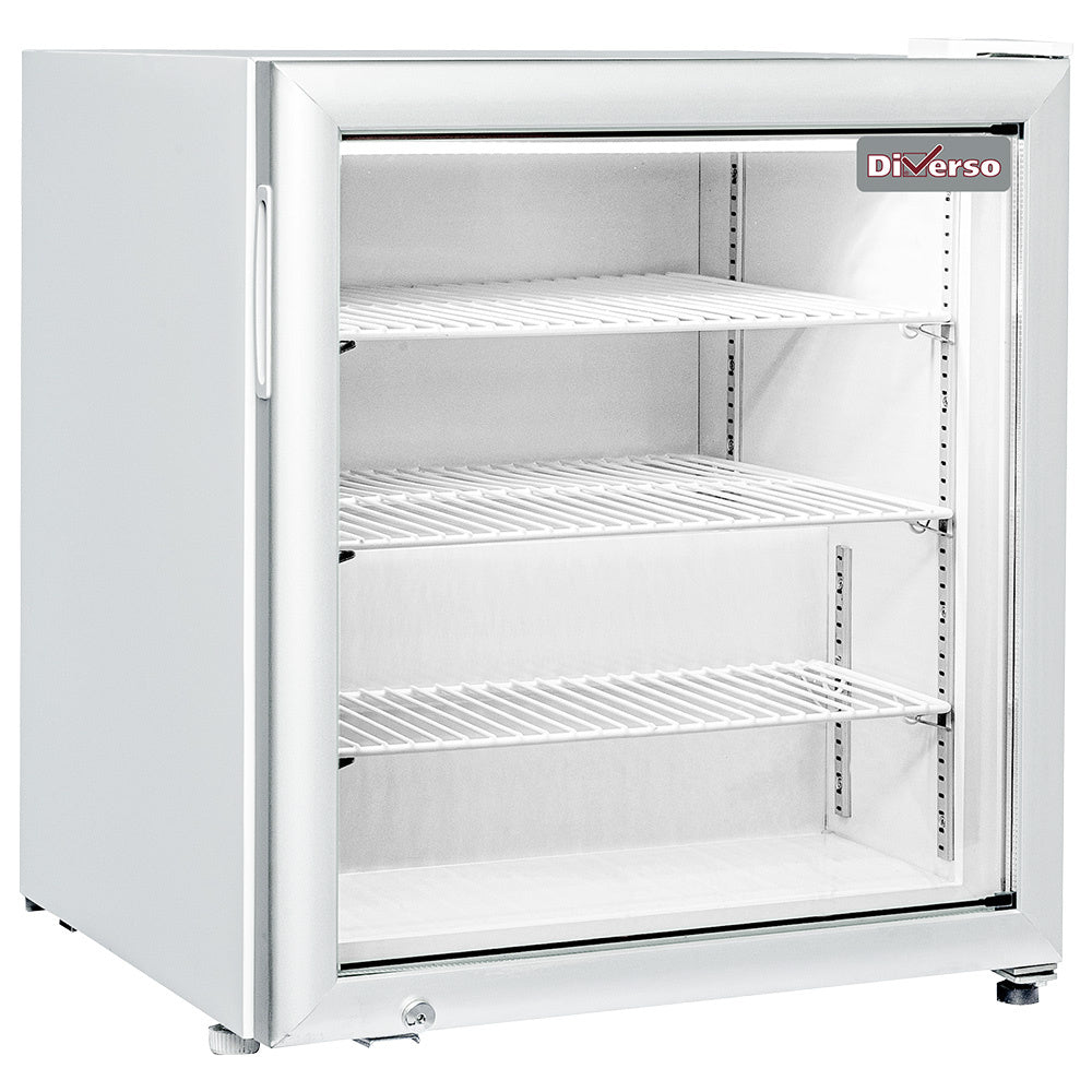 Vitrine tafelmodel negatieve T°, 90 liter