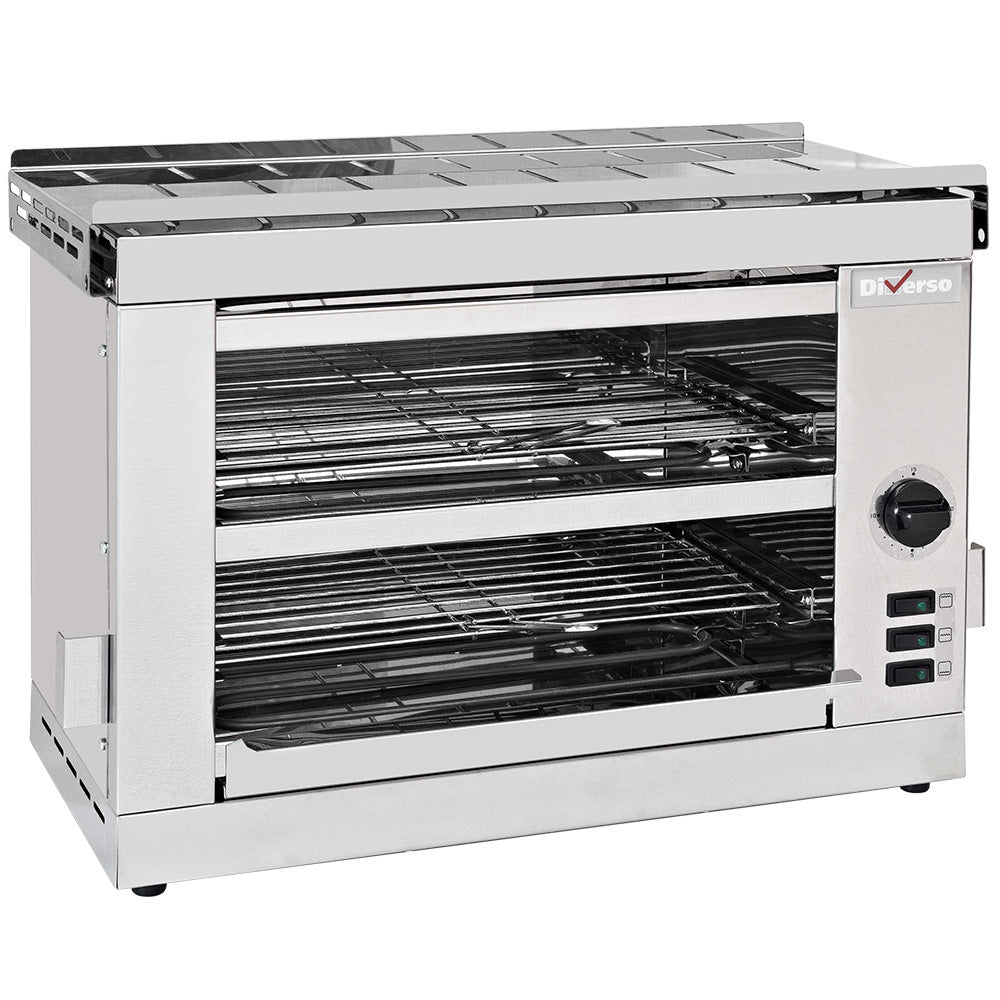 Toaster-salamander 2 verdiepen, met timer