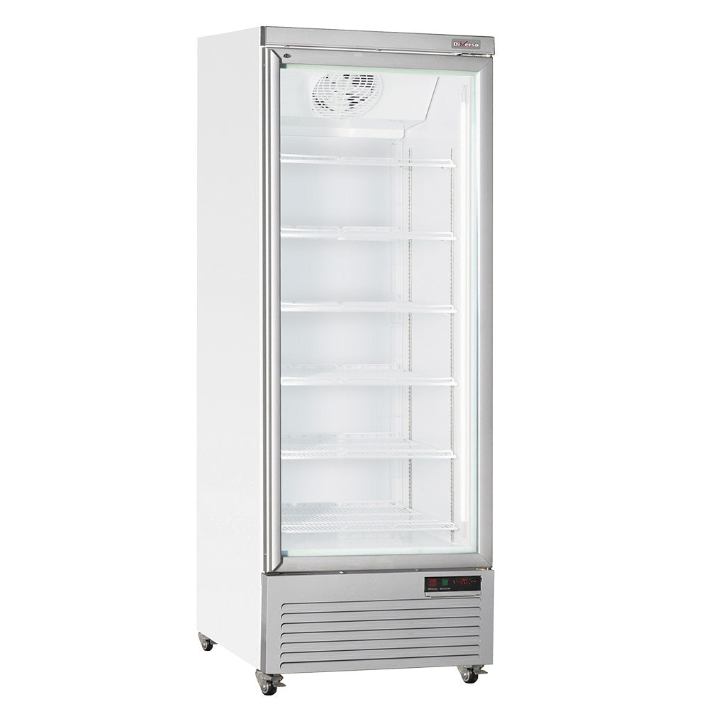 Koelvitrine voor flessen 615 liter, 1 draaideur, wit, Diamond WR-VP56-1W