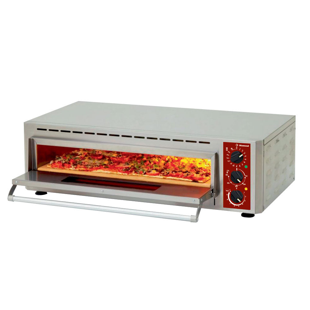 Elektrische pizzaoven Pizza Quick, kamer voor platen 60 x 40 cm, Diamond PIZZA-QUICK/66-43