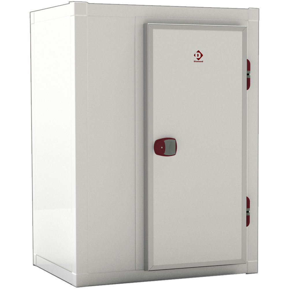 Modulaire koel- en vriescel, isolatie 80 mm, binnenmaat 163 x 143 x 203 cm (4,73 m³), Diamond C50A/BF