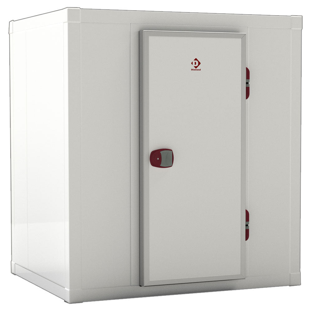 Modulaire koel- en vriescel, isolatie 80 mm, binnenmaat 203 x 123 x 203 cm (5,07 m³), Diamond C55B/BF
