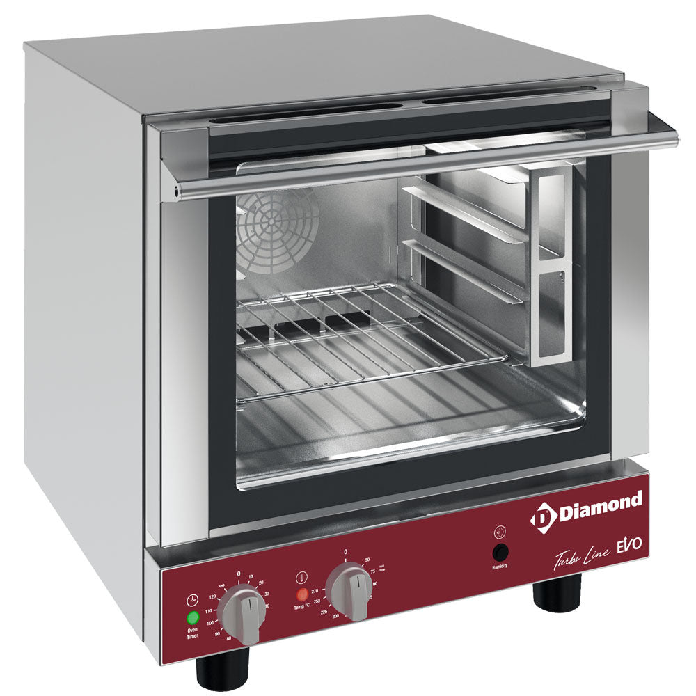 Elektrische heteluchtoven 4x GN 2/3 met handmatige bevochtiging, Diamond CGE23-L