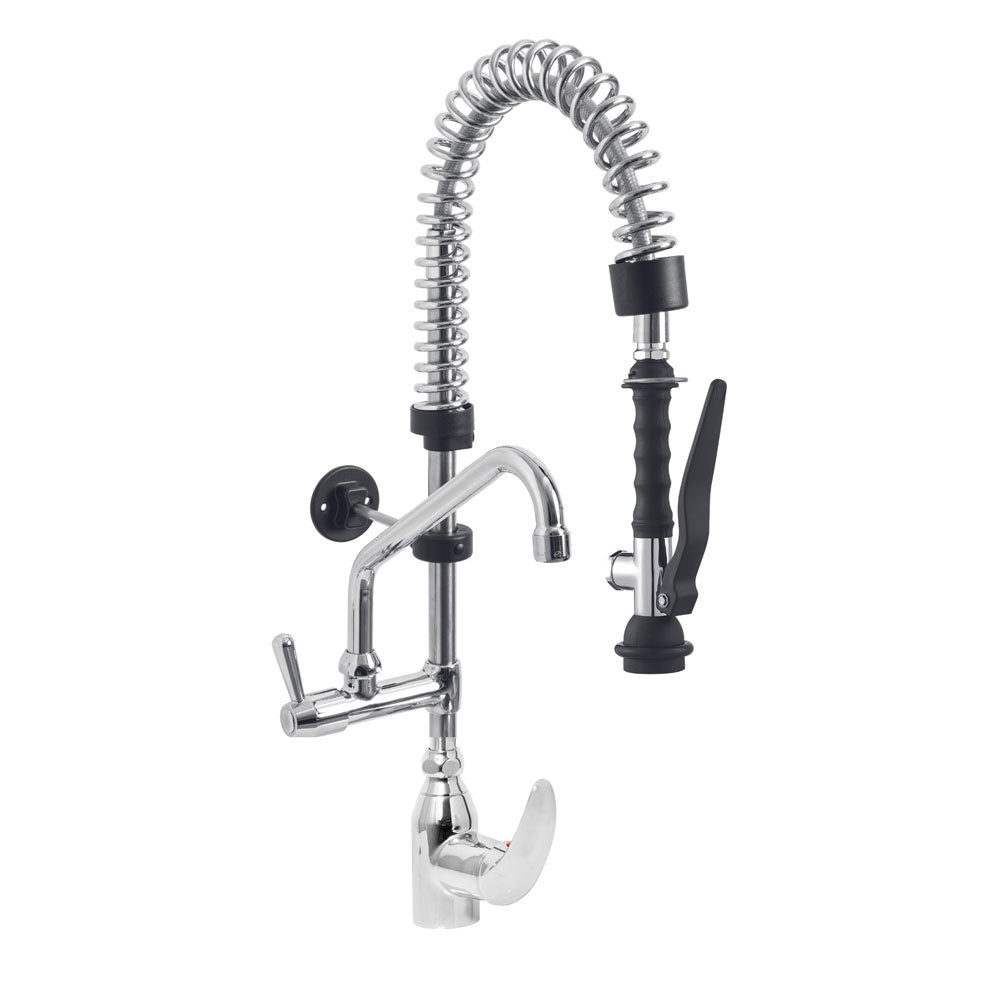 Mengkraan met rvs handdouche, 360° draaibaar, enkelgats uitlaat, Diamond CW4086/MT