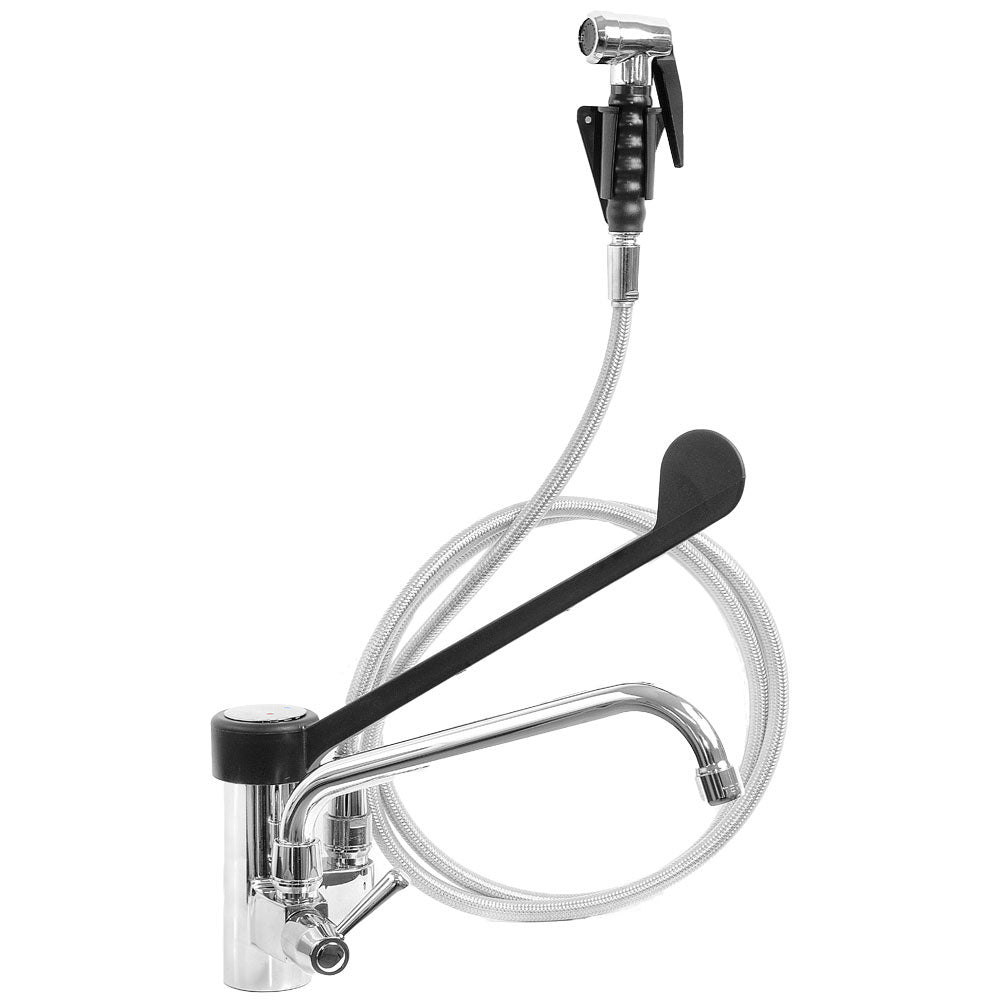 Mengkraan met uittrekbare handdouche en elleboogbediening, slang 2000 mm, Diamond CW5001-MT