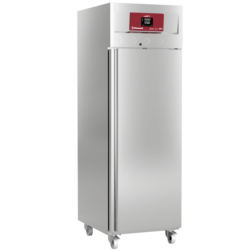 Geventileerde vrieskast 700 liter, 1 deur GN 2/1, op wielen, Diamond IE70/R9