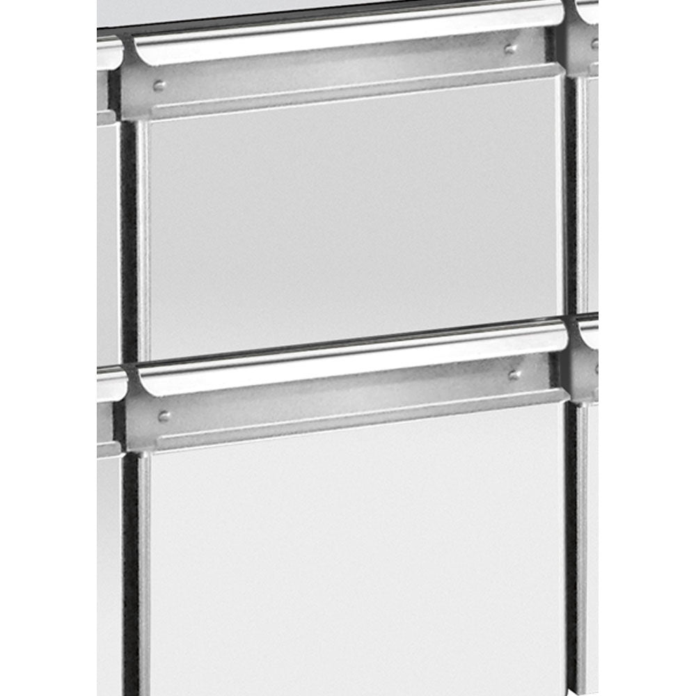Ladeset (1/2 + 1/2, h 200 mm) voor koelwerkbanken TG en TS, Diamond K1/2-H
