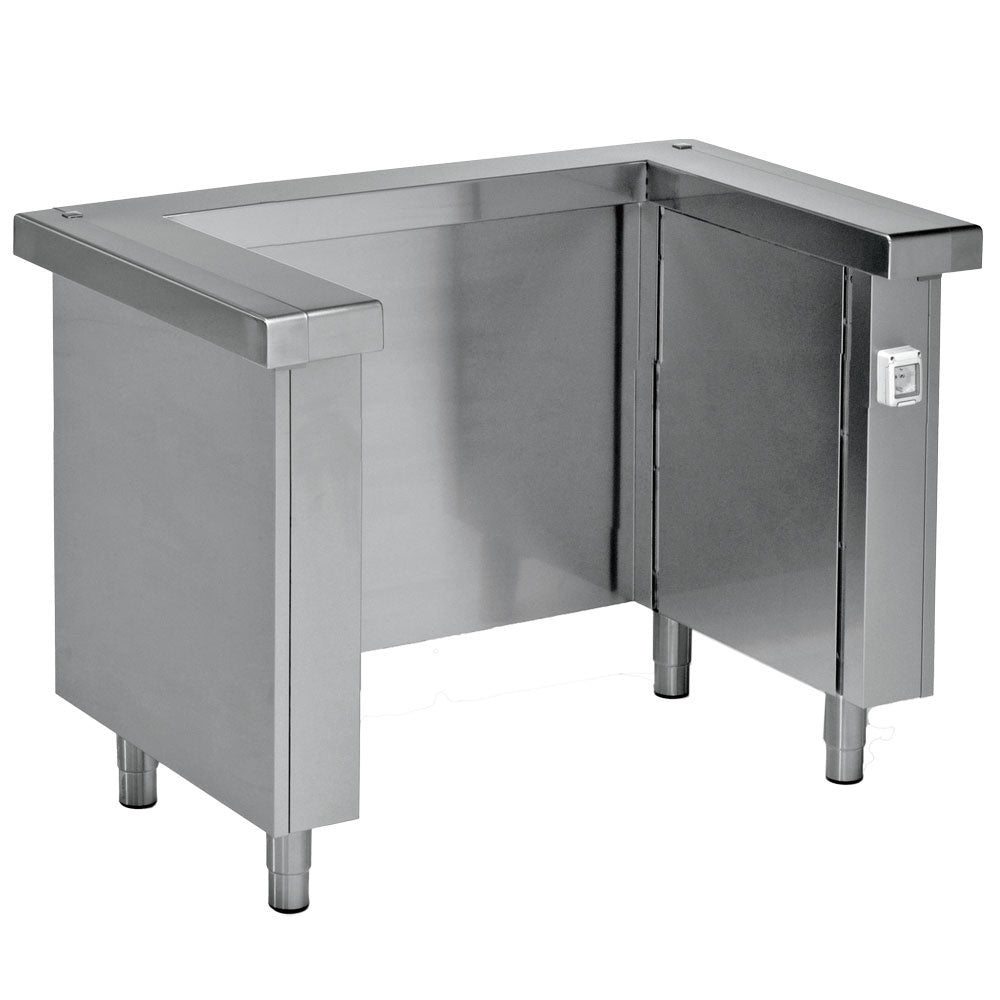 Inrijelement voor wagens, modulair self-service, 112,5 x 80 x 90 cm, Diamond S80/NI12
