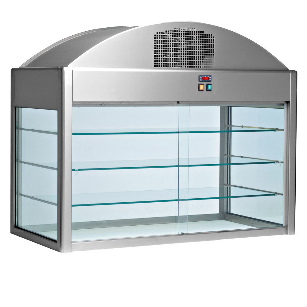Gekoelde vitrine, modulair self-service, 141 x 73 x 115 cm, Diamond S80/VAF15-R2