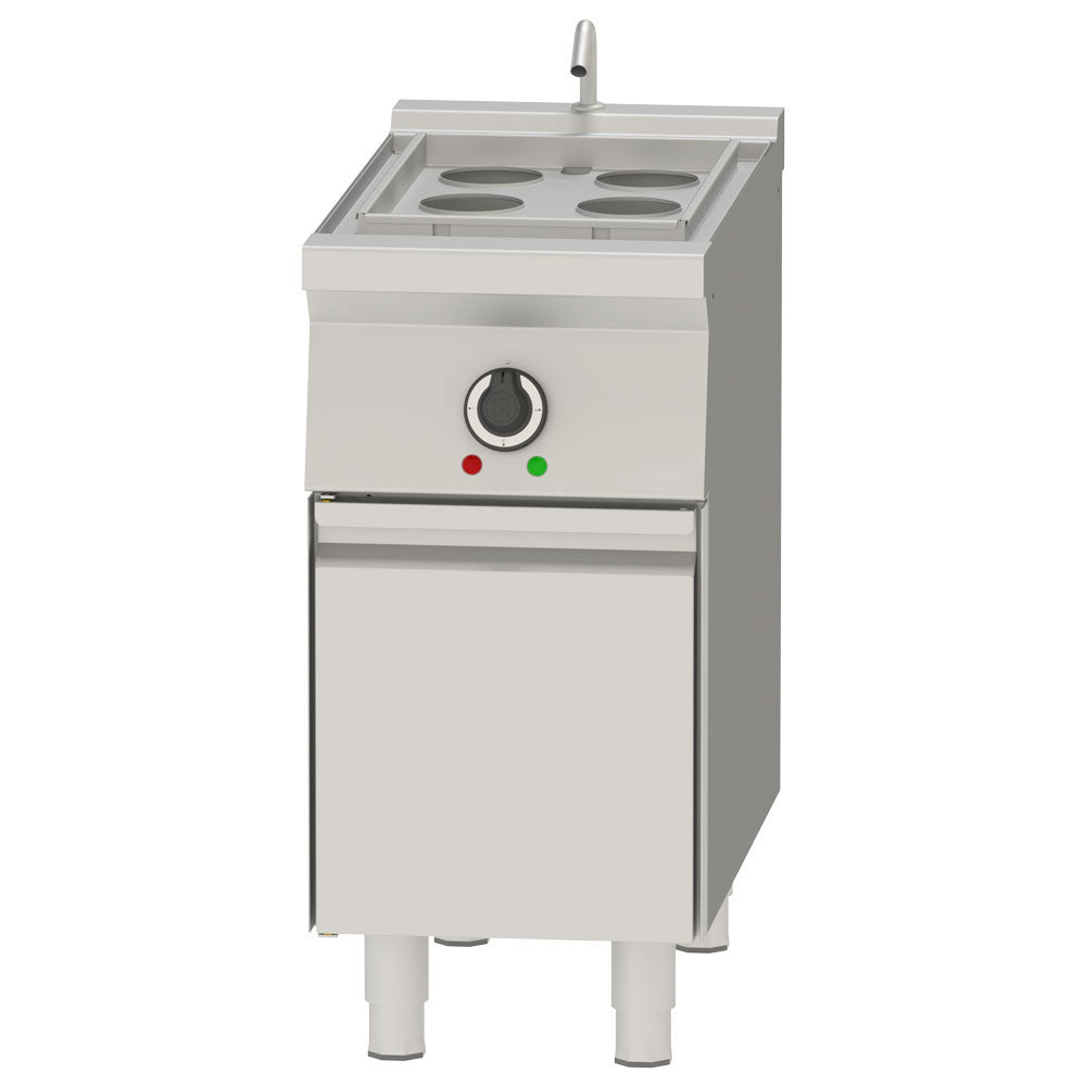 Elektrische dim sum stomer op onderkast, 40 x 75 cm, 12 kW, Diamond CEV30/6-15