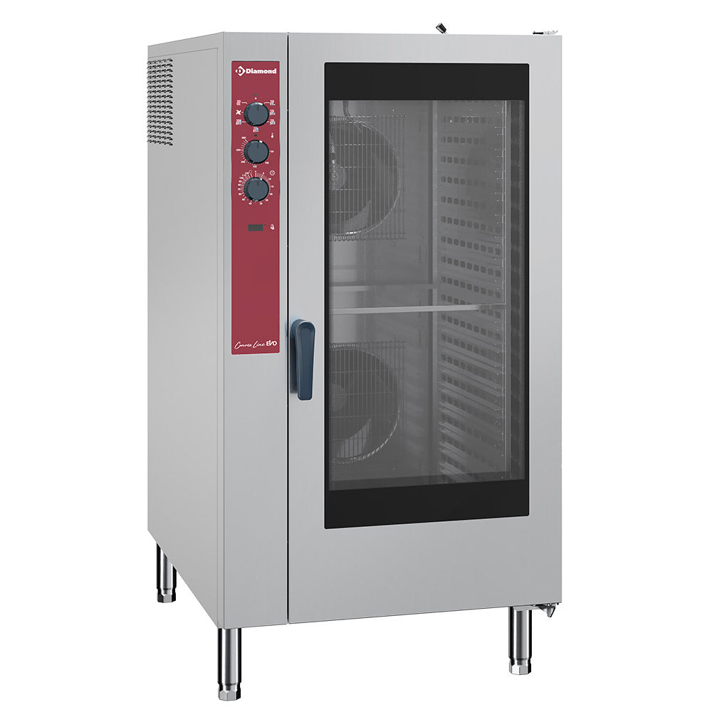 Elektrische heteluchtoven 20x GN 2/1 (of 40x GN 1/1), automatische bevochtiging, Diamond CFE202/N