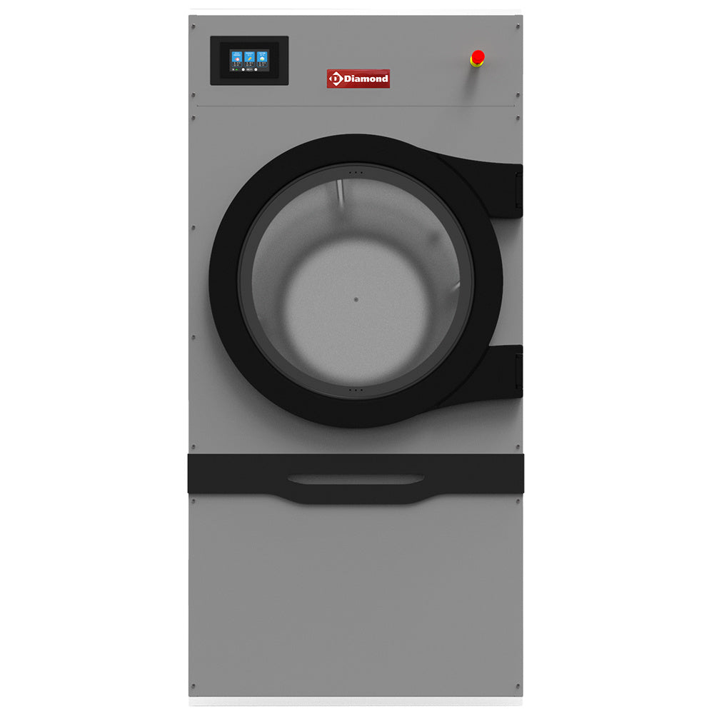 Gasgestookte wasdroger 18 kg met wisselende draairichting, touchscreen, Diamond DSG-18/TS-N