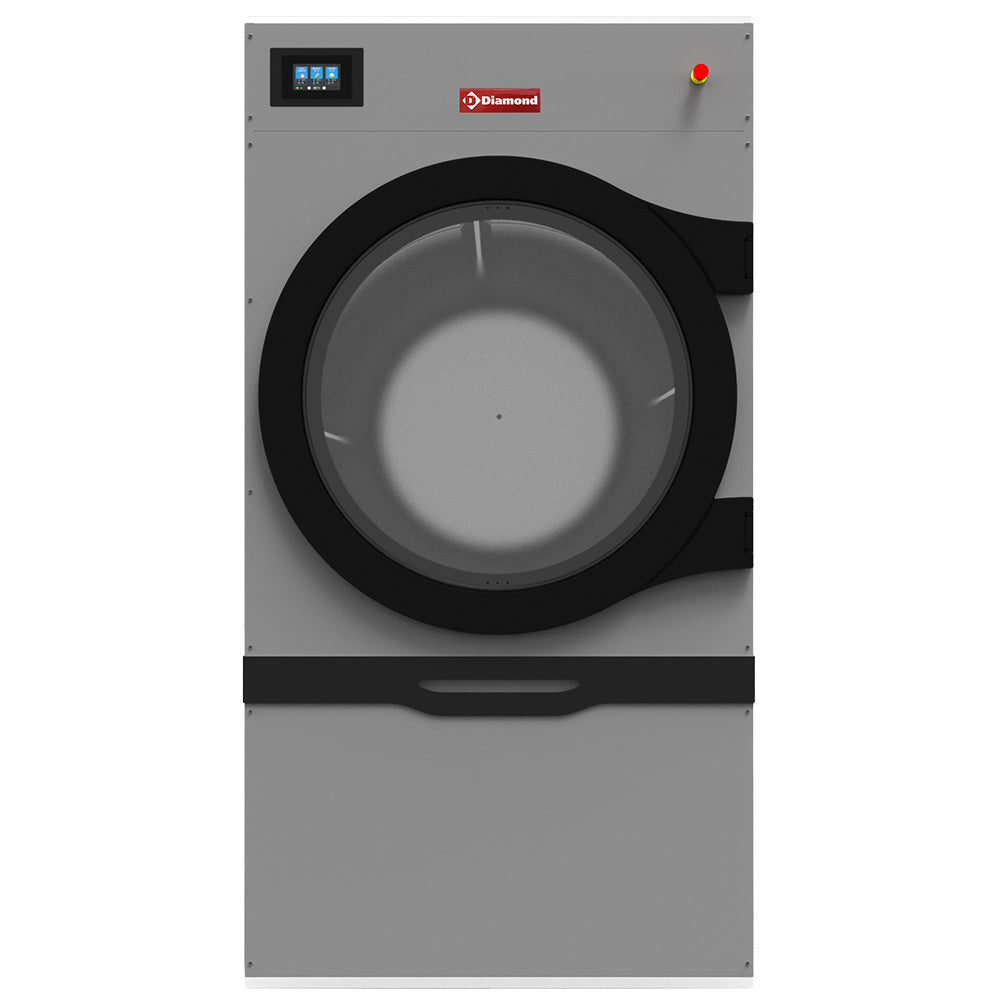 Gasgestookte wasdroger 23 kg met wisselende draairichting, touchscreen, Diamond DSG-23/TS-N
