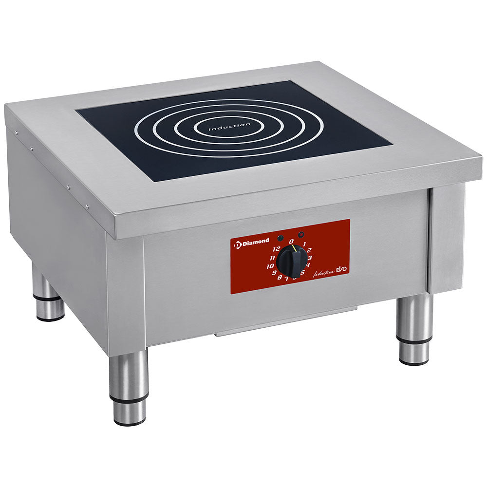Laag inductiefornuis, 8 kW, Diamond IND-RC/60R
