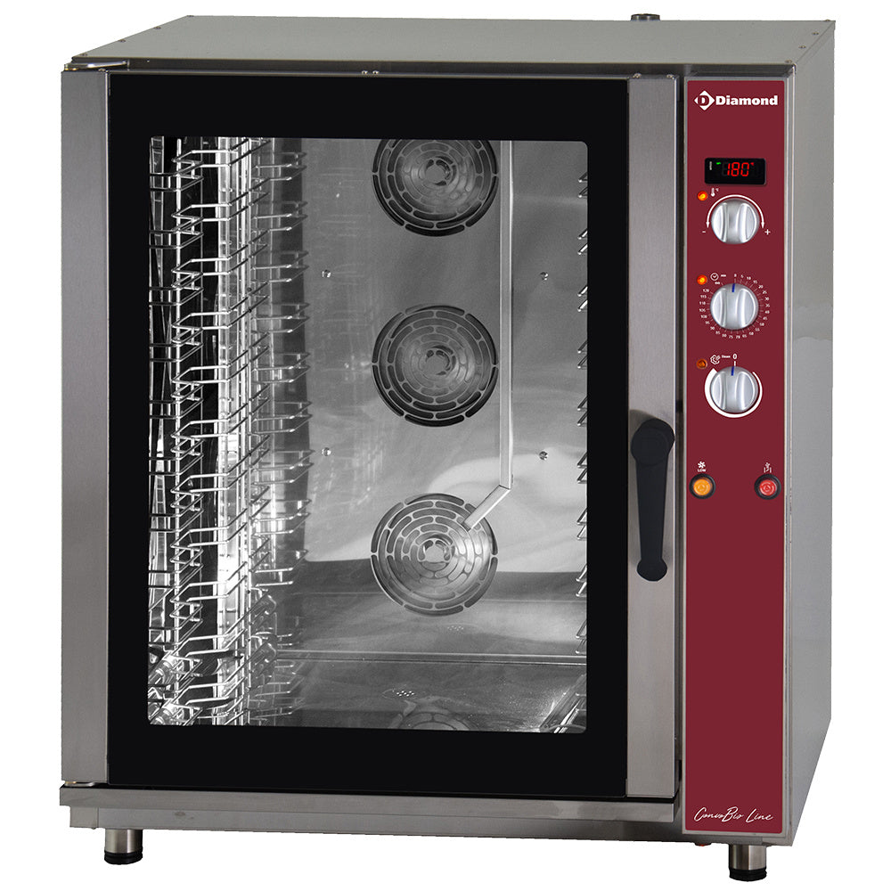 Elektrische heteluchtoven, 11x EN (GN), automatische bevochtiger, Diamond PFE-111/S