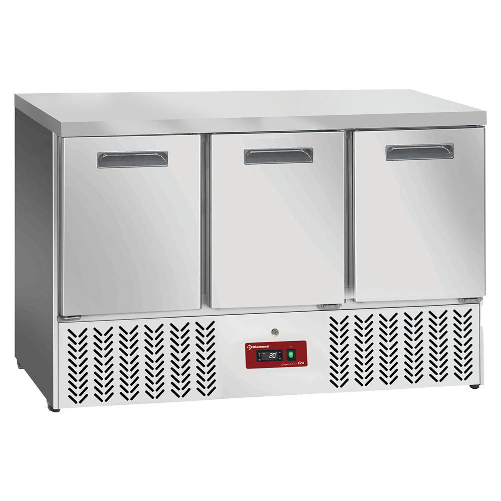 Koelwerkbank, 3 deuren GN 1/1, Diamond SA36/X3