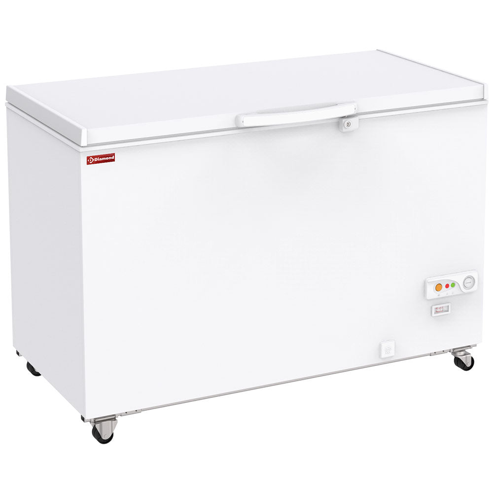 Vrieskist 391 liter, massief deksel met slot, energieklasse C, Diamond SCO41-C4
