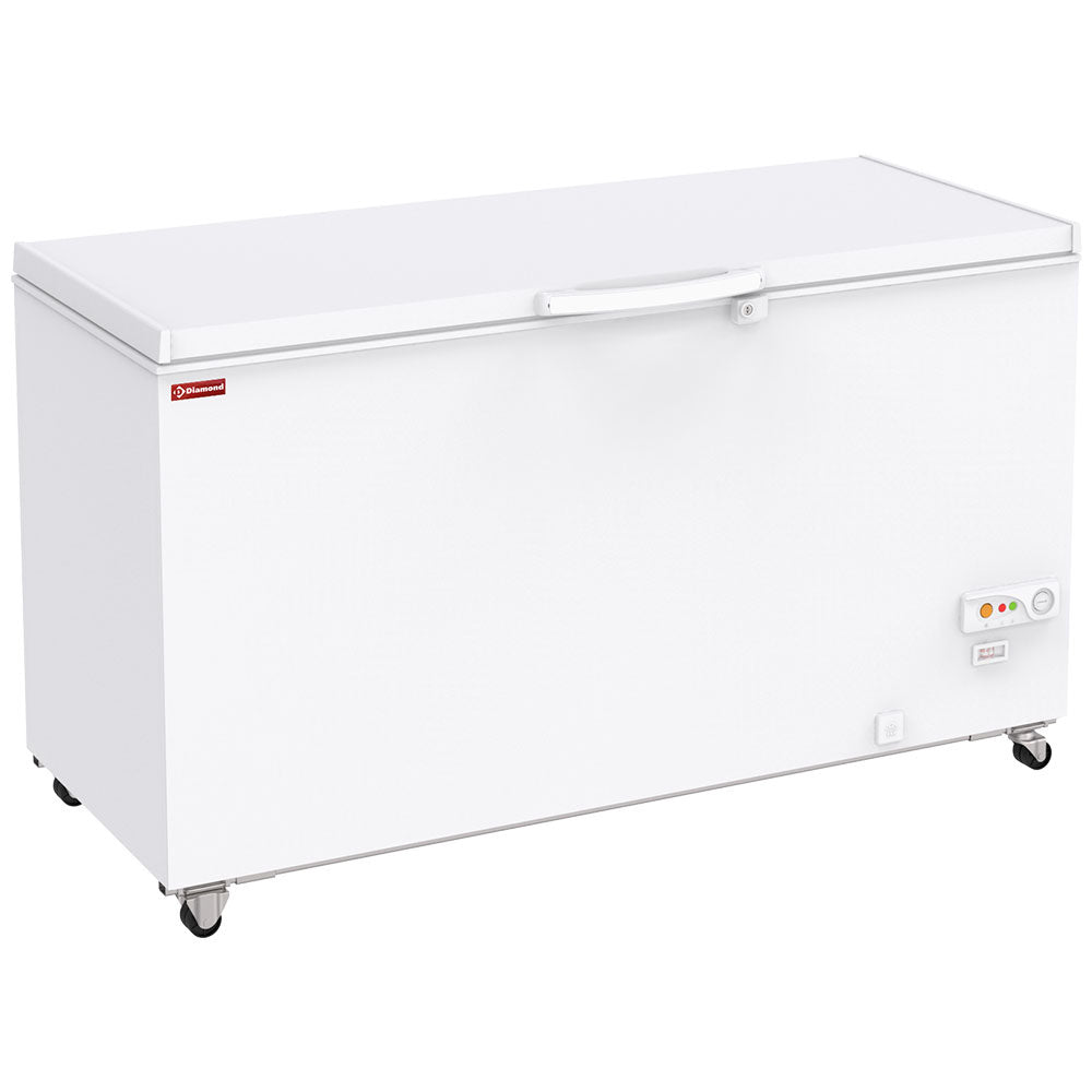 Vrieskist 479 liter, massief deksel met slot, energieklasse C, Diamond SCO51-C5