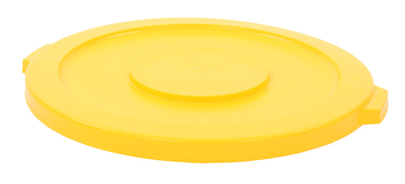 Rubbermaid deksel voor ronde Brute container 121,1 liter geel