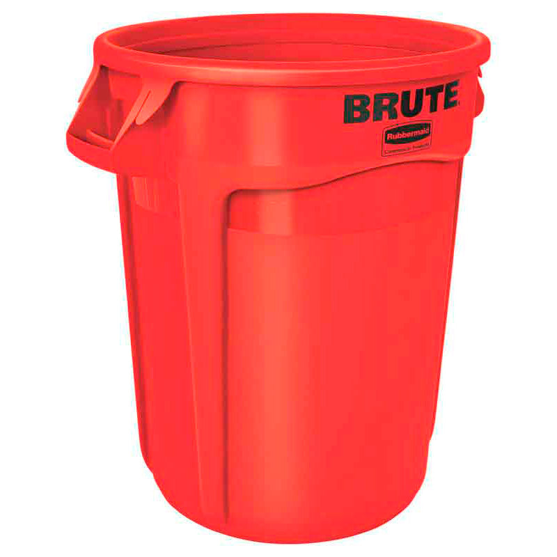 Rubbermaid ronde Brute container 121,1 liter rood
