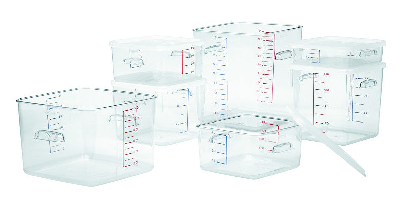 Rubbermaid ruimtebesparende container 1,9 liter transparant