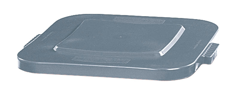 Rubbermaid deksel voor vierkante Brute container 106 liter grijs