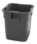 Rubbermaid vierkante Brute container 151,4 liter grijs