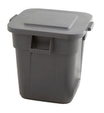 Rubbermaid vierkante Brute container 151,4 liter grijs