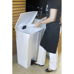 Rubbermaid Step-On Classic container 87 liter wit
