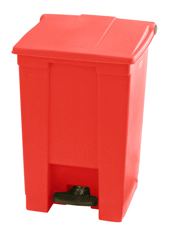 Rubbermaid Step-On Classic container 45 liter rood