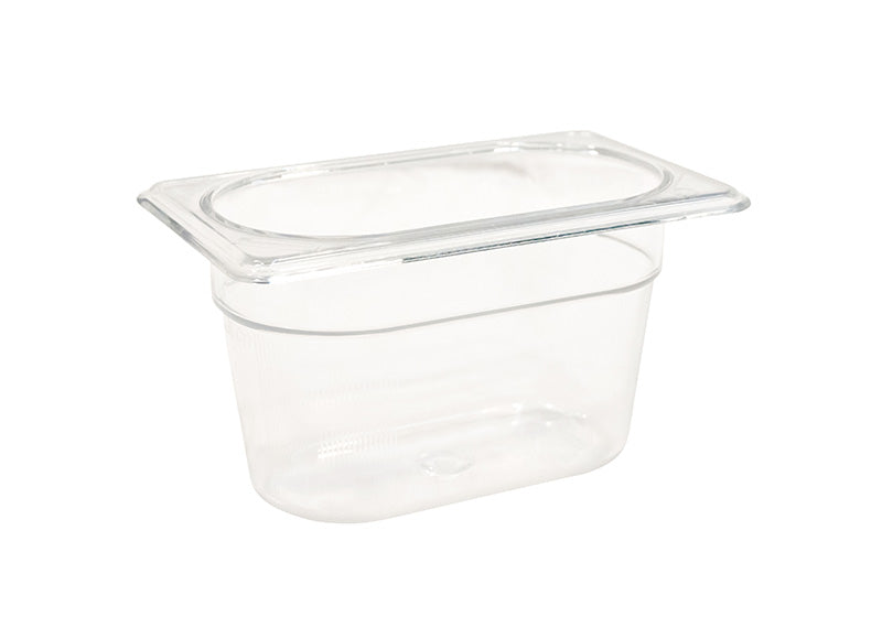Rubbermaid Gastronorm voedselpan 1/9 0,8 liter transparant, per 6 stuks