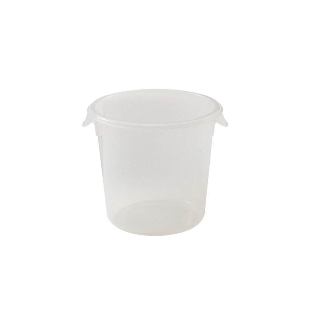 Rubbermaid ronde opslagcontainer 3,8 liter transparant