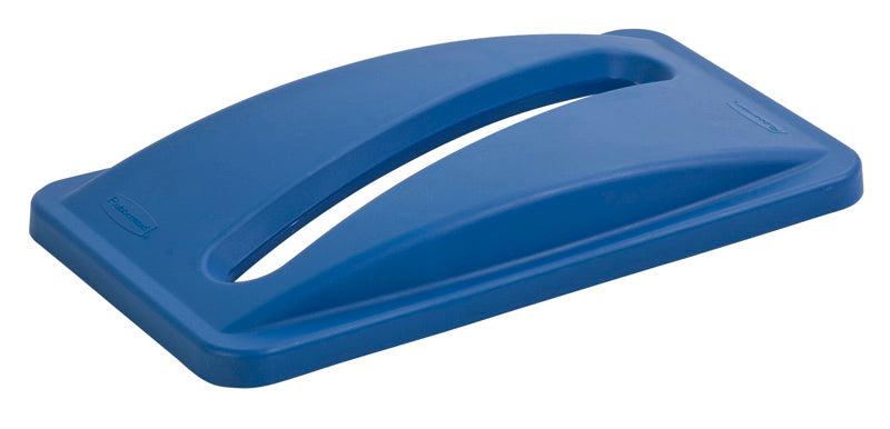 Rubbermaid Slim Jim Papierdeksel blauw