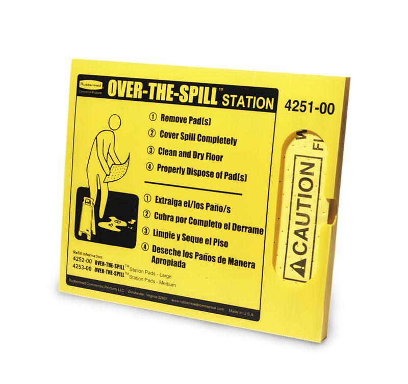 Rubbermaid Over-The-Spill modulekit geel