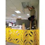 Rubbermaid mobiel afsluitingssysteem 4 meter geel