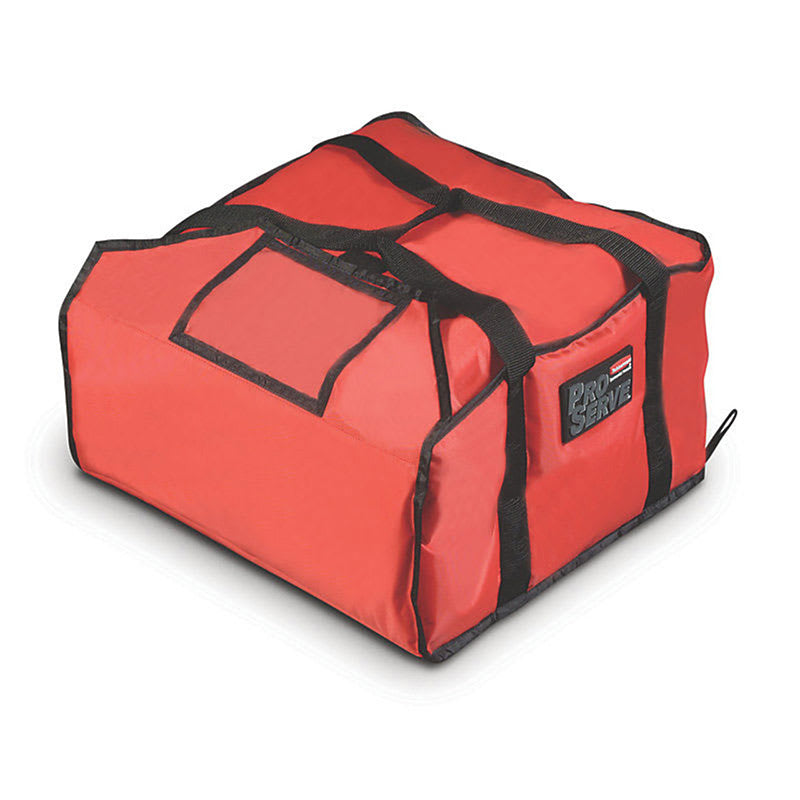 Rubbermaid ProServe grote pizzabezorgtas 50 x 54,6 x 8 cm rood