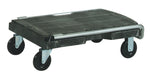 Rubbermaid Triple trolley transportkar zwart/grijs