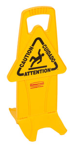 Rubbermaid stabiel waarschuwingsbord geel