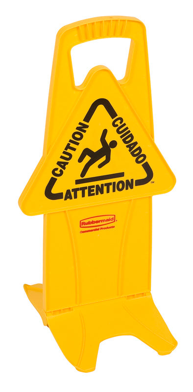 Rubbermaid stabiel waarschuwingsbord geel