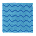 Rubbermaid Hygen microvezeldoek 40,6 x 40,6 cm blauw, per 12 stuks