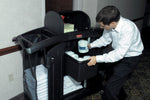 Rubbermaid hotelwagen met hoge veiligheid zwart