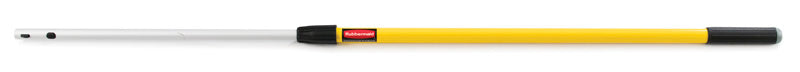 Rubbermaid Hygen Quick Connect rechte telescoopsteel geel