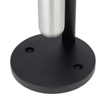 Rubbermaid Infinity staande asbak zwart/RVS