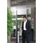 Rubbermaid Infinity staande asbak zwart/RVS