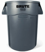 Rubbermaid ronde Brute Utility container 166,5 liter grijs