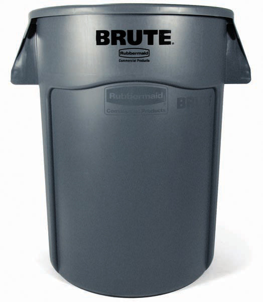 Rubbermaid ronde Brute Utility container 166,5 liter grijs