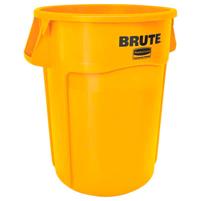 Rubbermaid ronde Brute Utility container 166,5 liter geel