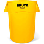 Rubbermaid ronde Brute Utility container 166,5 liter geel