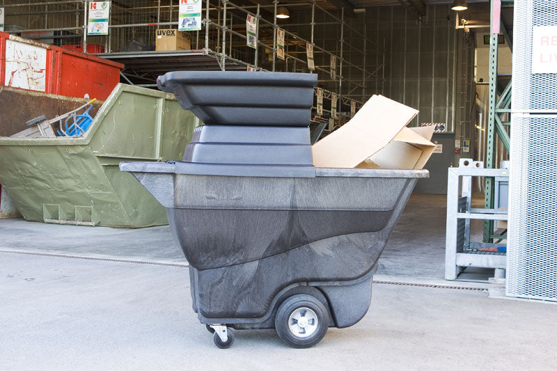 Rubbermaid Tilt Truck 0,6 m³ zwart